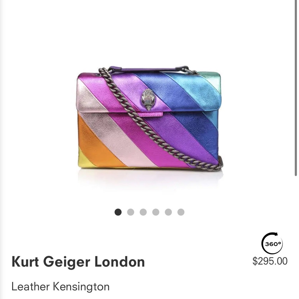 Kurt Geiger Leather Kingston Purse